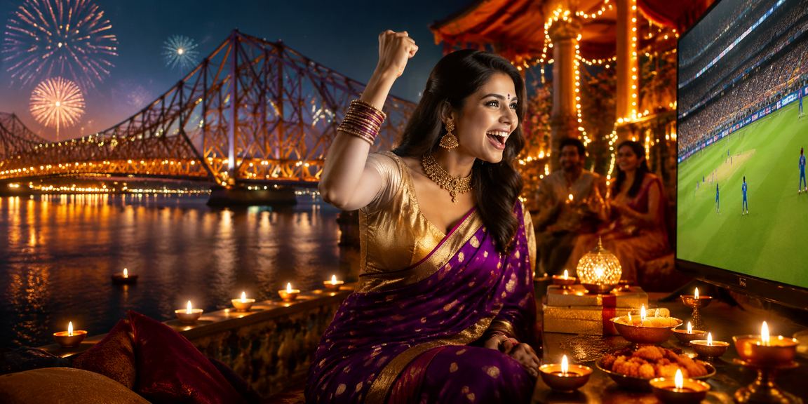 VIP cashback bonuses during Diwali near Howrah Bridge Kolkata