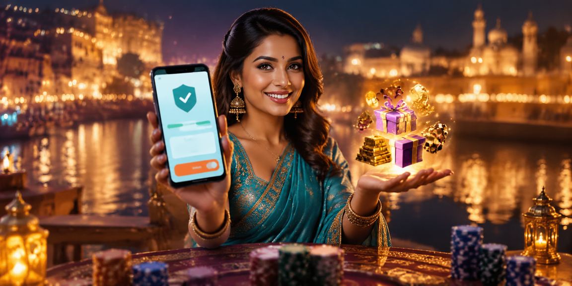 Player enjoying live casino games on mobile in Lucknow